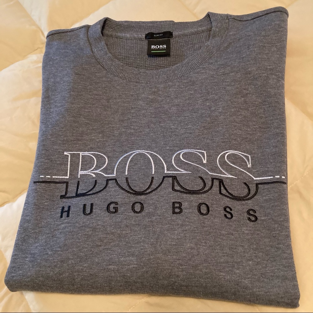 Hugo Boss Salbo Lightweight Sweatshirt Sz L